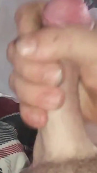 Stroking Cock Till Cums