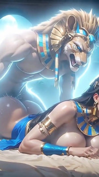 Cleopatra Anime Fucked by Sphynx God Ai