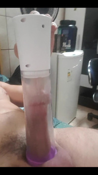 I'm Using This Pump and It's a Delight to Feel My Penis Getting Bigger and Bigger!
