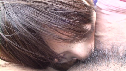Japan Lust: Hairy Japanese chick enjoys hard cock in her tight snatch