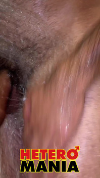 Hairy Straight Louis Takes a Shower After Jacking off