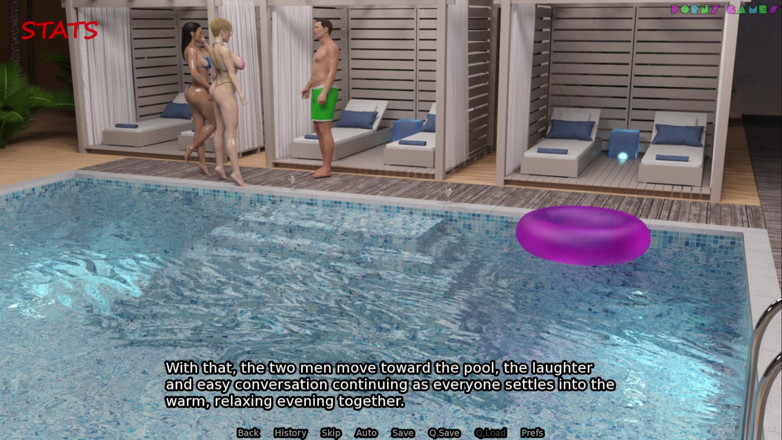 Porny Games: Zbožněná manželství od Simbaclaw - blonďatá manželka dostane velké černé péro, sexy...