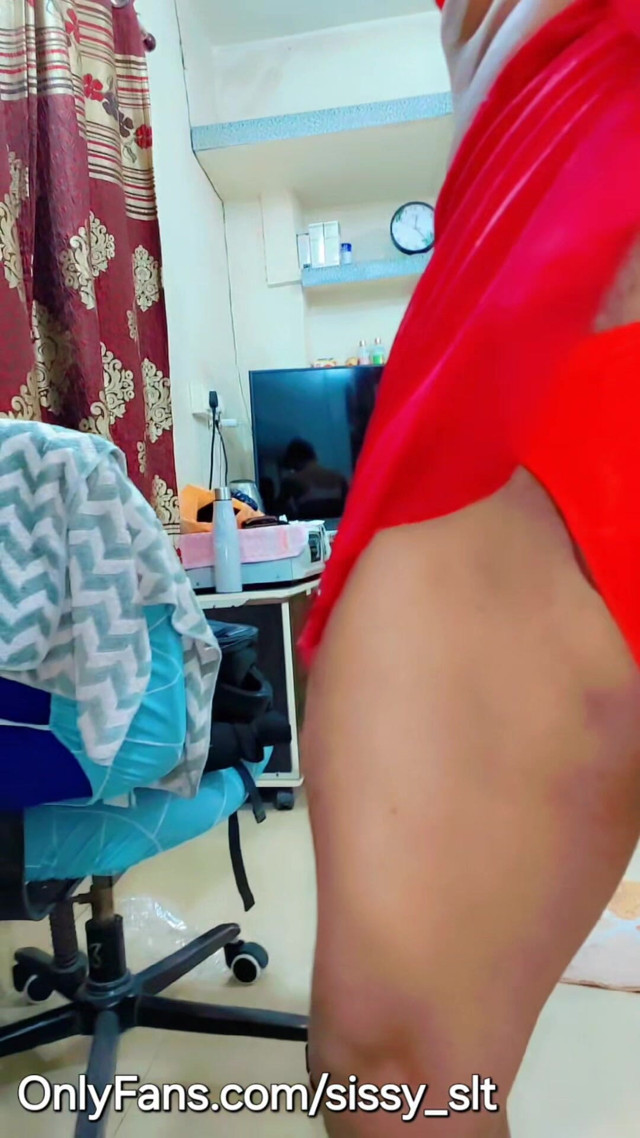 Desi Sissy Crossdresser with Small Impotent Cock (Sissy Slut Simran)