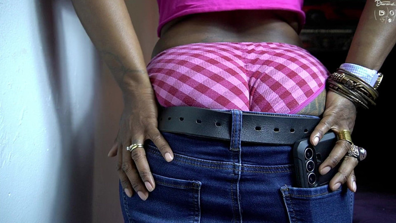 Diamond Ortega: Göttin Diamonds Stank-jeans