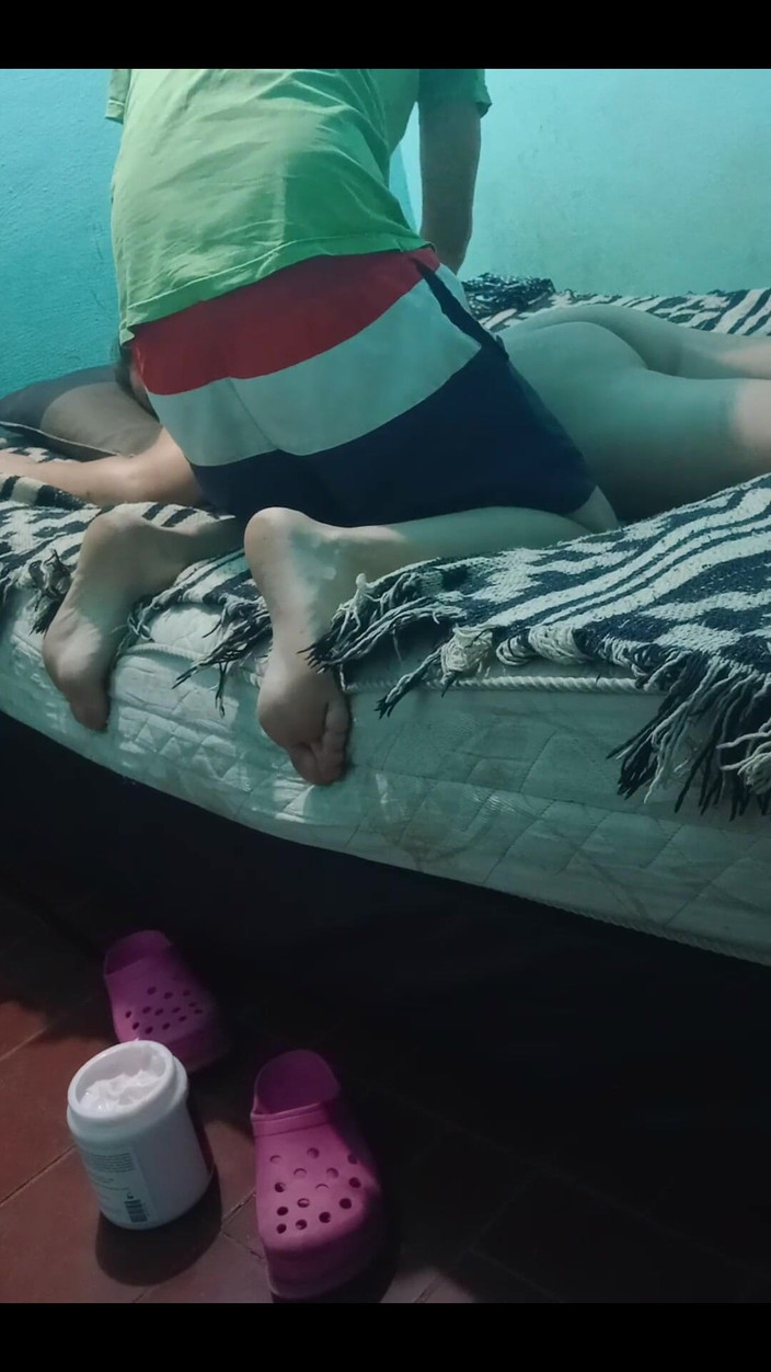 Fitcure1: Massage with Cream Until She Is Naked