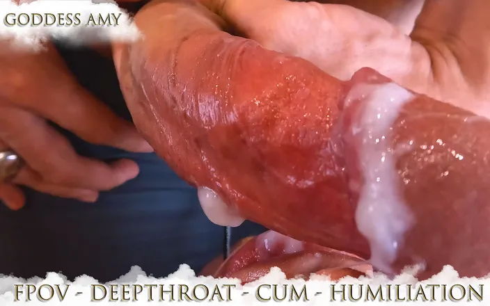 CoupleHart: Amy Perspective - Humiliation Fpov Blowjob Sticky Cumshot