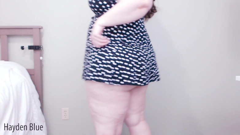 Hayden Blue: Sundress - grande rabo cu joi provocação