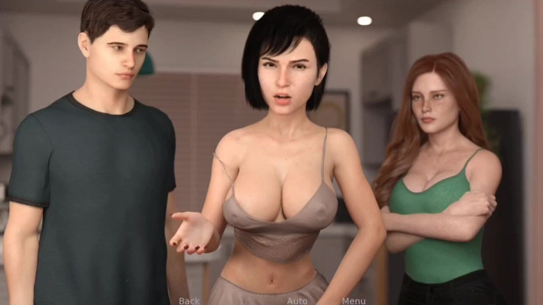 Nerom life: La conversazione del fratellastro con una bella ragazza