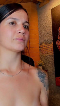 Kontrolle spielzeug-sex im live-latina-masturbation