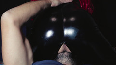 Jay_kate: Awek berambut merah dalam lateks dijilat hingga orgasme - video