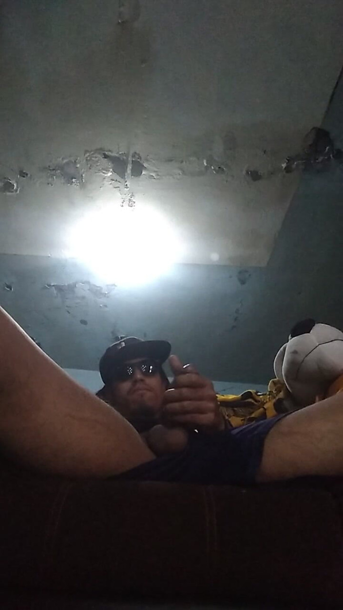 AlexAlejandro13: I'm Left Alone Playing with My Erect Cock
