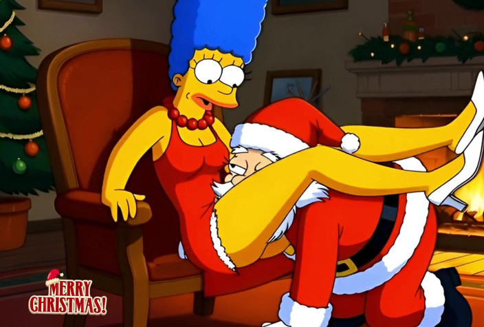 Octopussy Lovers Club: Papai Noel Fode Dona De Casa Casada Marge Simpson No...