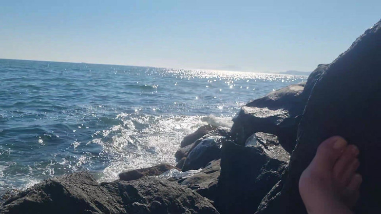 Alexander Audran: In der Öffentlichkeit | Handjob in der Öffentlichkeit und ein schwanz beladen mit...