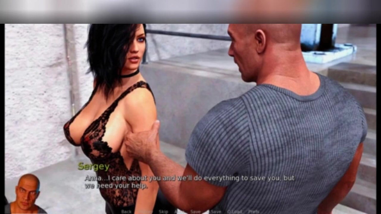 3DXXXTEEN2 Cartoon: Hot girl Anna loves to fuck. 3D porn cartoon sex