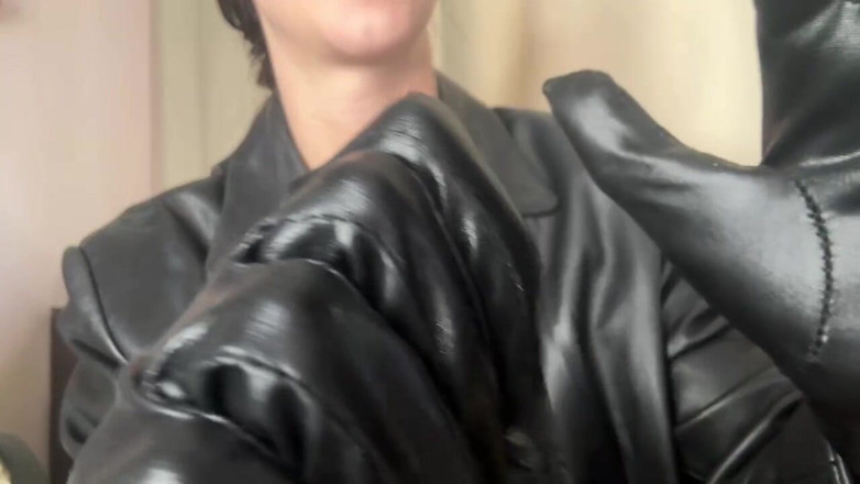 Skinny_lady69: Asmr deri eldiven tetikler - derin slp ve rahatlama