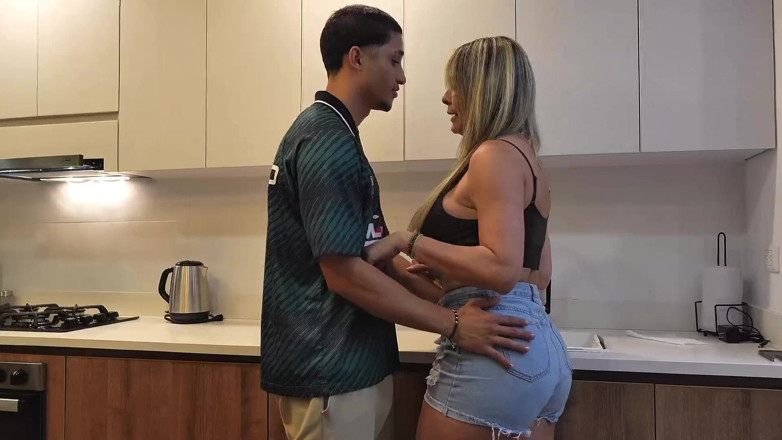 MilanRodriguez: Sexy Stepmom Fucks Her Stepson While Her Husband Is at...