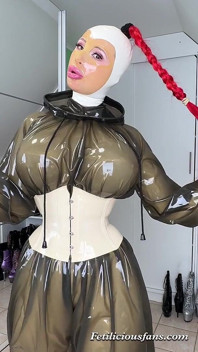 White Latex Looks so Good