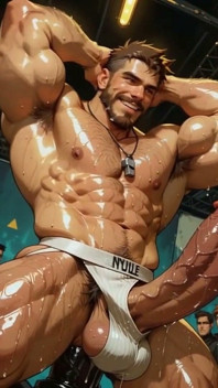 Big Dick Muscular Man as Fuck