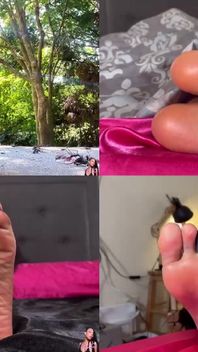 Des amants de pieds se réjouissent de mes pieds d’ébène