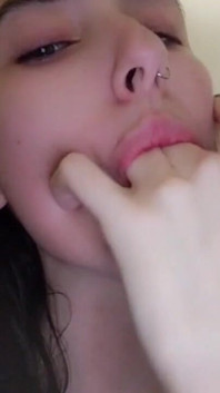 Sucking My Fingers in the Shower