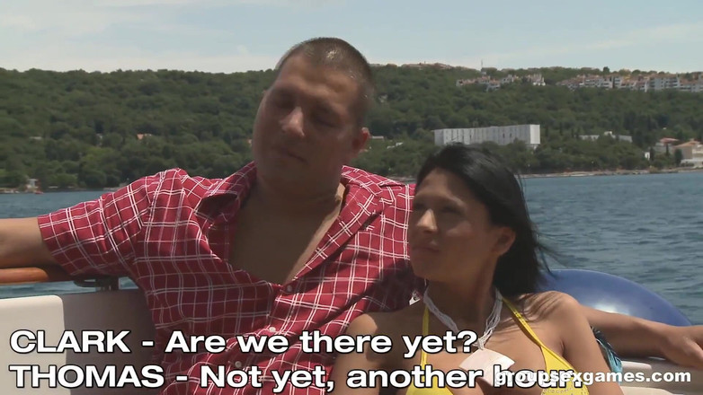 GroupSexGames: Sex Island Tournament. Semifinal I. Hot Frisbee.