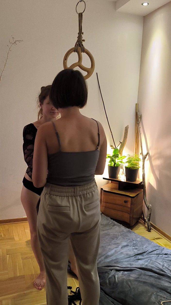 FenekManul: Licht Shibari-show