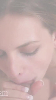 Petite teen Kasey Chase POV facial deepthroat blowjob