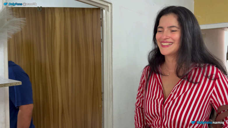 NamiQseiiin: Sexy and Beautiful Latina Squirts in the Cameraman's Face