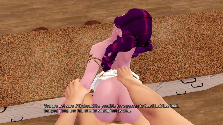 3D Cartoon Porn: O casă în Rift 74 - Thomas se fute cu Azraesha în bucătărie