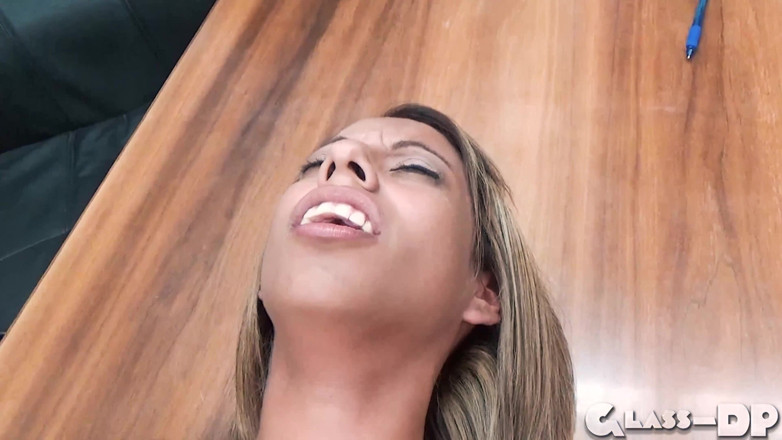 GLASSDP: Middle Eastern Teenie Sucks and Fucks Her Way Into the...