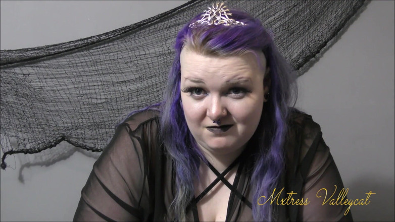 Mxtress Valleycat: Non binary goddess ruins your no nut November