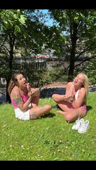 We Need a Sexy Man to Come Lick Our Feet for Us
