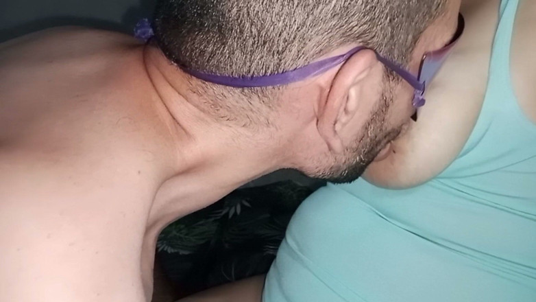 Kriztalyaram: Licking and Sucking My Wife's Big Nipples, I'm Addicted to...