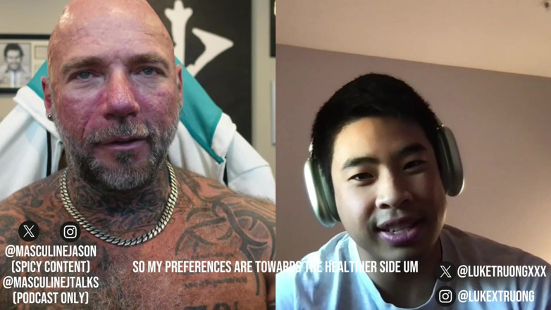 Raw and Uncensored with Masculine Jason: Pornohvězda zpověď - Luke Truong (epizoda 181)