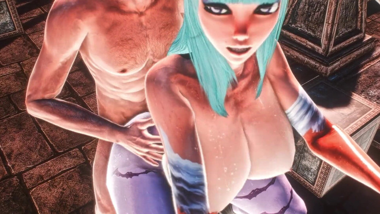 Games looper sex: 莫里根·安斯兰在电子神庙（第1部分）