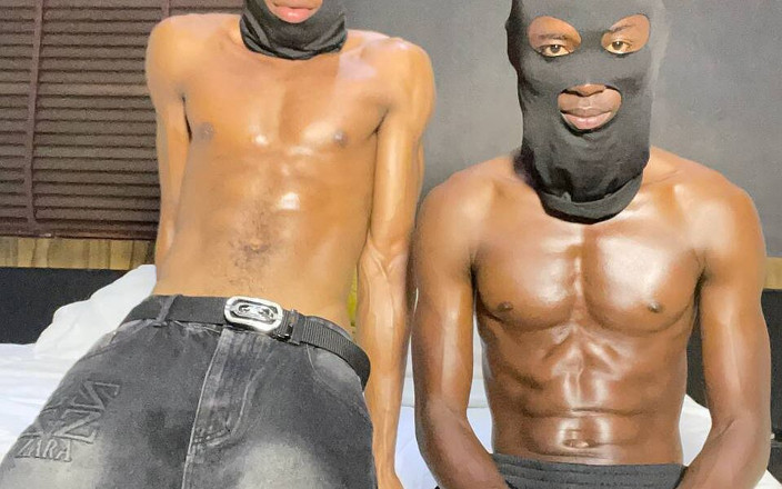 Africa TwinkBoys: Dva Topy Frotting &amp; Bromancing