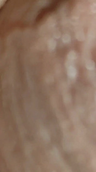 Extreme Close up of Stepdaddy's Widened Hole Rough.