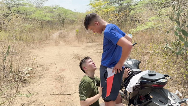 LucasWoolff: Walk with My Best Colombian Twink Friend and I to...