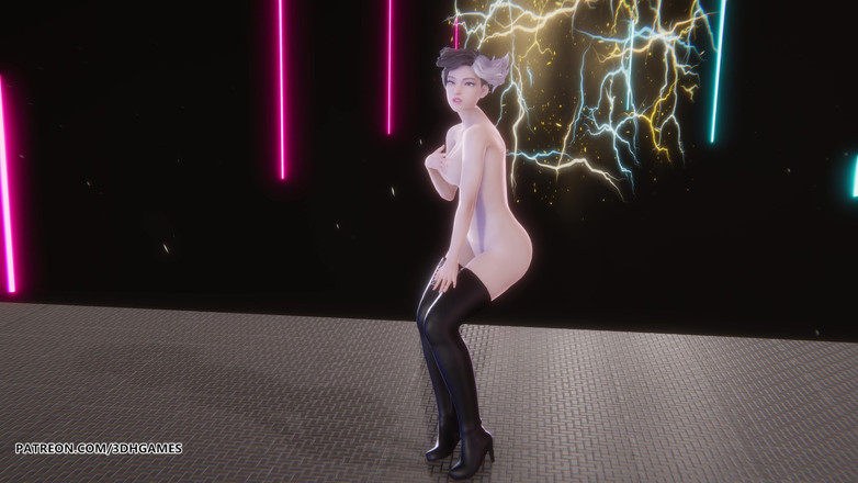 3D-Hentai Games: [mmd] Babymonster - Sheesh Luna Snow, danse nue sexy, hentai non...
