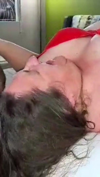 Cheating White BBW Slut Tied up and Punished by BBC Boyfriend