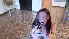 Anal kancalı itaatkar köle - gerçek bir bdsm sahnesinde kontrollü zevk