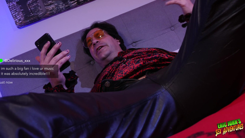 Eric Johns Sex Adventures: Erotique Entertainment - Erotique superfan delirious hunter rocks rockstar Eric John's...