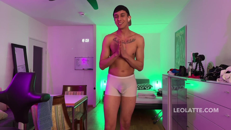 Leo_latte: Leo Latte Almost 2-hour Livestream - Teasing, Stripping &amp; Underwear Show
