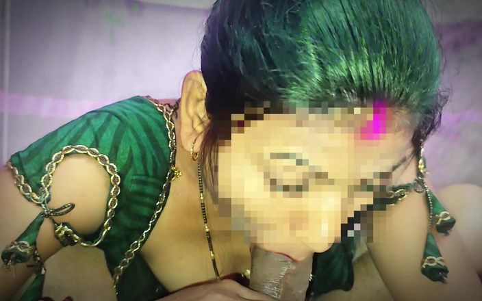 Bangala bhabhi: Kakak ipar india dengan toket besar dicrot di mulut sama...