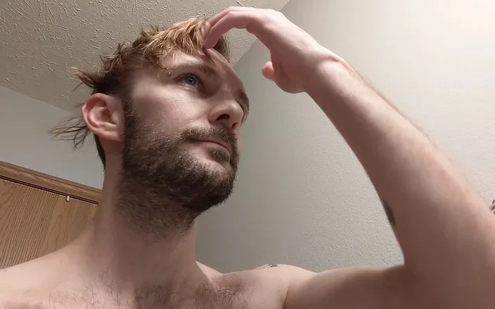 The spice of SinSpice: Jasper Spice: Shaving and trimming my cock, balls, and face