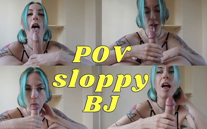 Nyx Amara: Sloppy blowjob POV