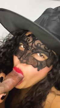 Hot Witch Doing Anal for Halloween