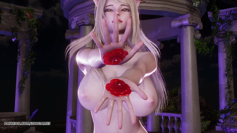 3D-Hentai Games: Jisoo - Flower Ahri sexy liga de baile desnudo de leyendas...