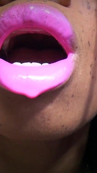Pink Ooey Gooey lips - 1080p HD