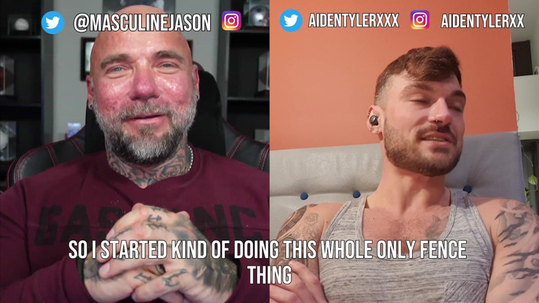 Raw and Uncensored with Masculine Jason: Pornoster bekentenissen - Aiden Tyler (aflevering 15)